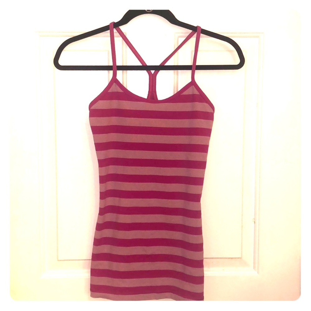 Lululemon power Y tank top size 4